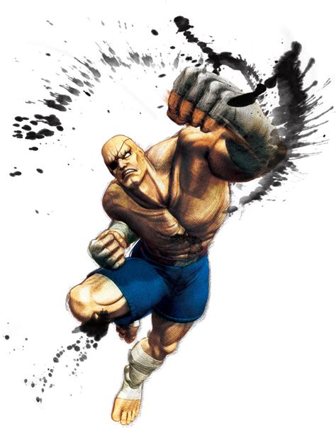 sagat sf|sagat street fighter 4.